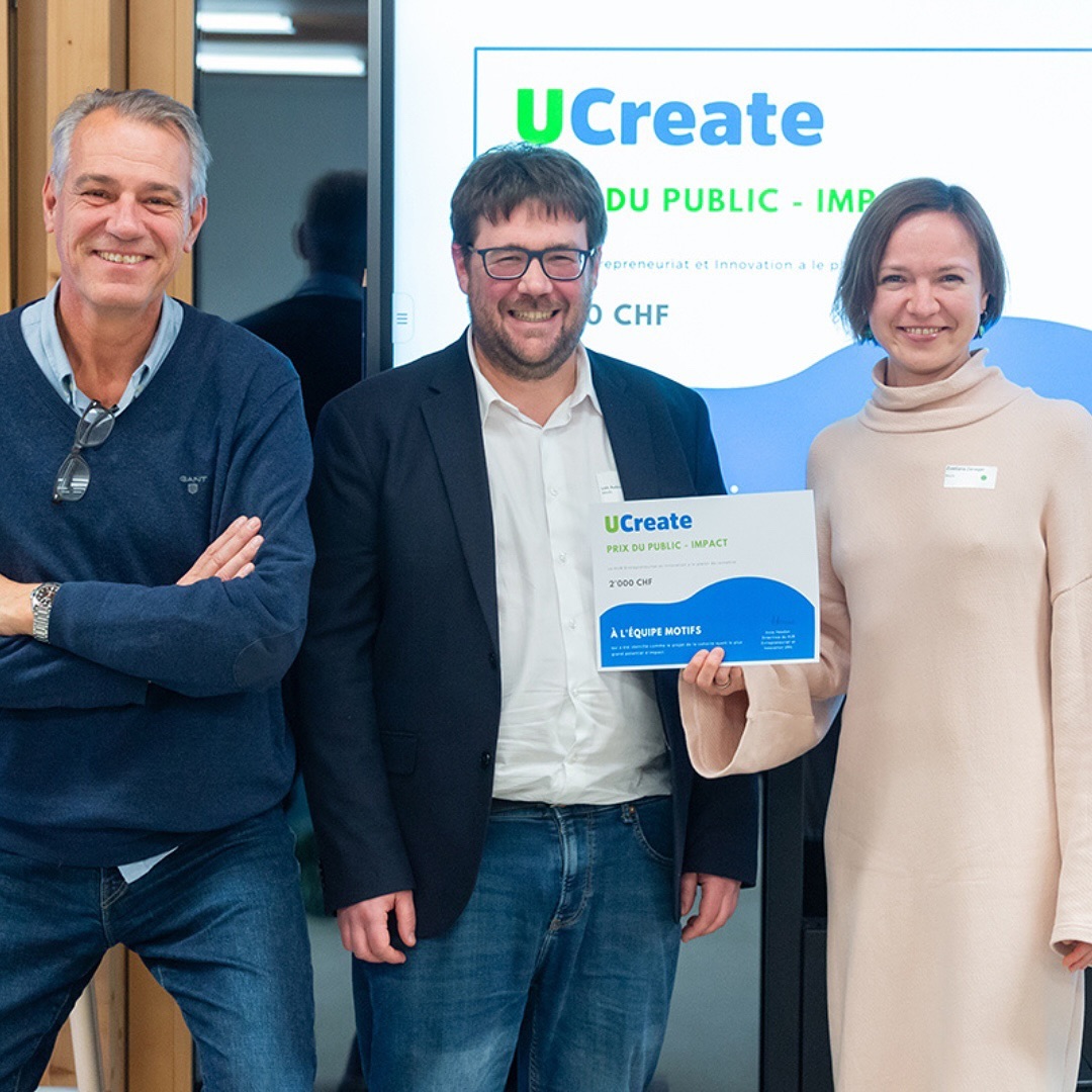 Motifs remporte le prix du Public UCreate